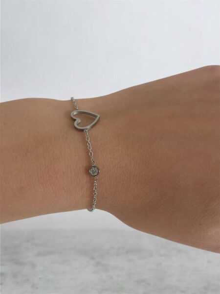 Bracciale cuoricino