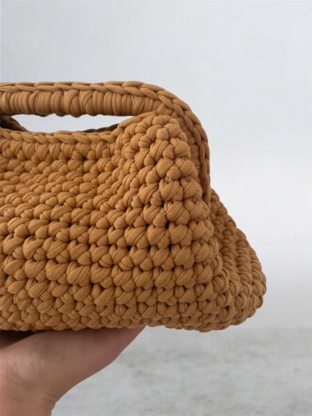 Clutch bag senape
