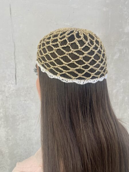Cappello a rete handemade