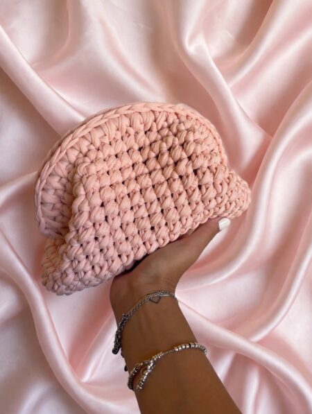 Clutch rosa chiaro